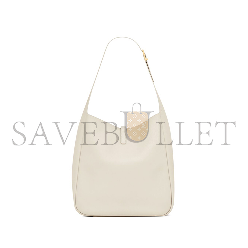 y*l le 5 À 7 S*pple large in grained leather 753837aaauq9207 (30*31*13cm)